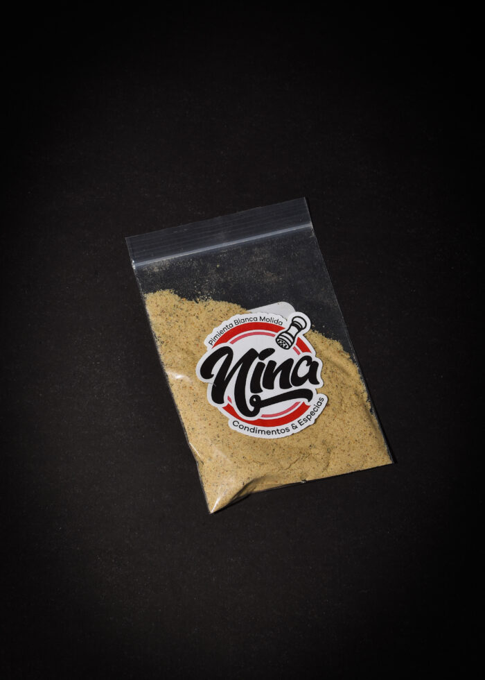 Pimienta Blanca Molida sobres x 25 Grs - Imagen 2
